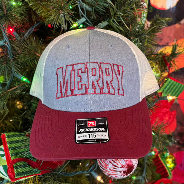 Merry - Low Profile Trucker Embroidered