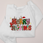 Christmas Sweatshirt - Merry Christmas Colorful & Cute