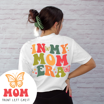 Mom Shirt - In My Mom Era Cropped