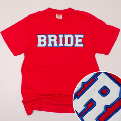 USA Patriotic - Bride - Glitz & Glam - T Shirt