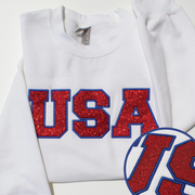 Classic USA Patriotic - Glitter - Sweatshirt