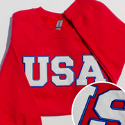 Classic USA Patriotic - Glitter - Sweatshirt