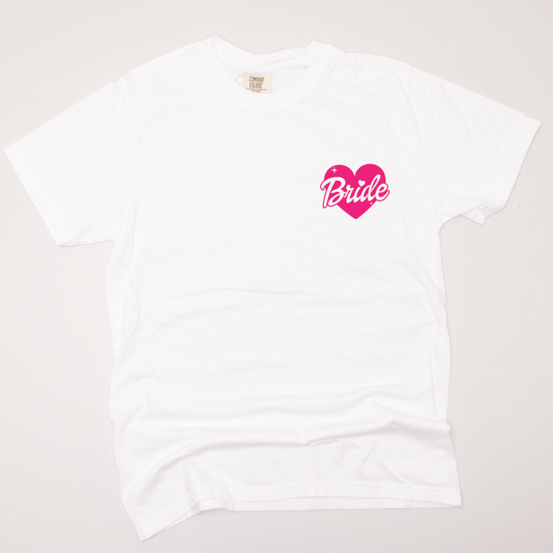 Doll Bride Heart Left Chest - Vintage T-Shirt