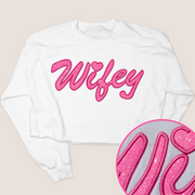 Doll Wifey - Glitter - Cropped Sweatshirt