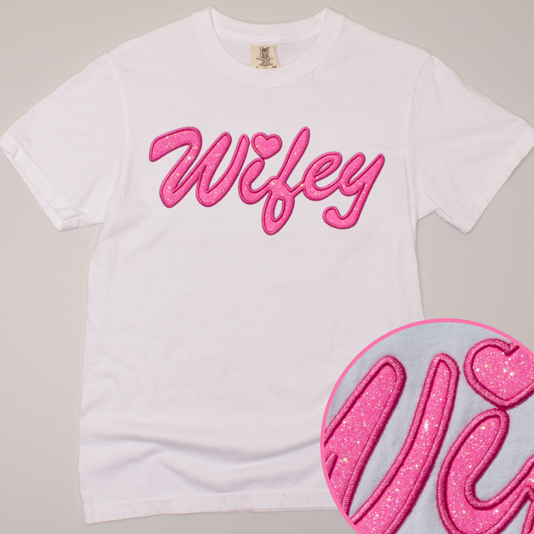 Doll Wifey - Glitter - T Shirt | One Stop Bride Shop