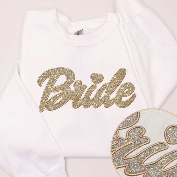 Doll Bride - Champagne Glitter - Sweatshirt