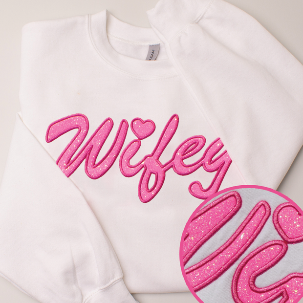 Doll Wifey - Glitter - Sweatshirt