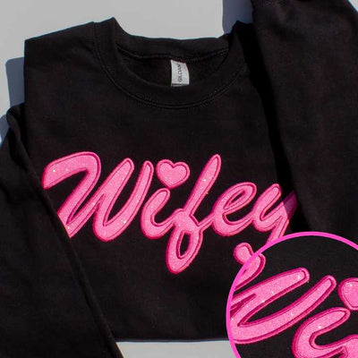Doll Wifey - Glitter - Sweatshirt
