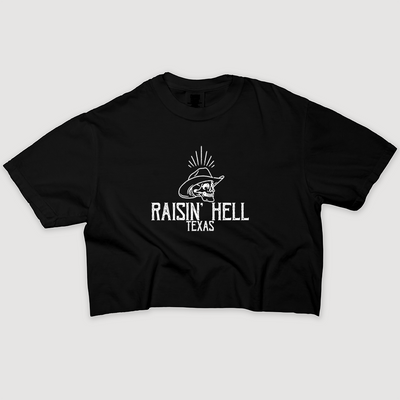 Texas Shirt Crop - Raisin' Hell