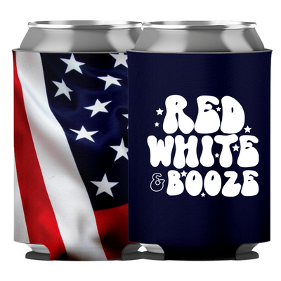 Red, White, & Booze Can Cooler Pack
