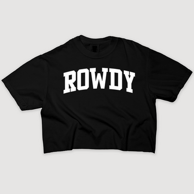 Texas Shirt Cropped - Rowdy University