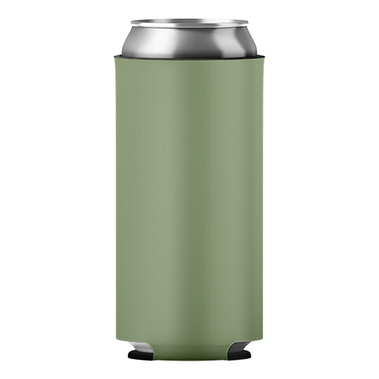 Neoprene Slim Can Koozee - One Color, Double Sided Print | Koozee