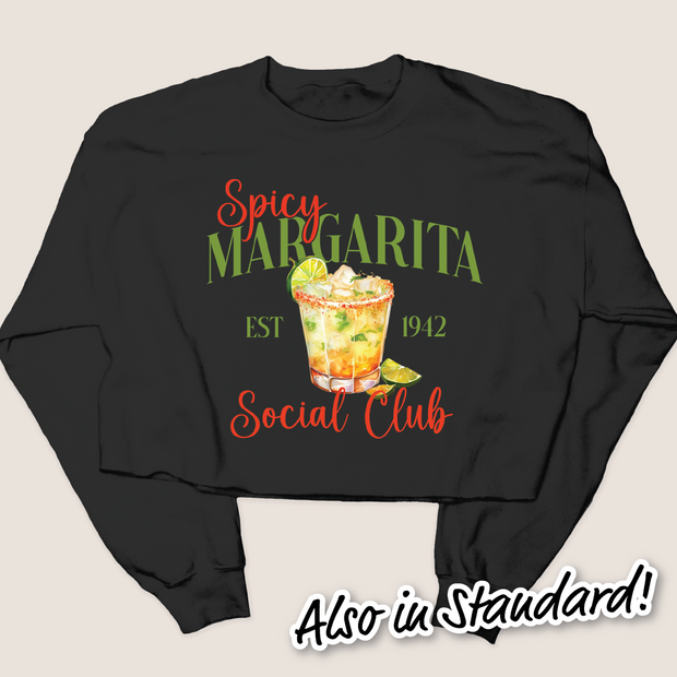 Tequila Shirt Spicy Margarita Club - Sweatshirt