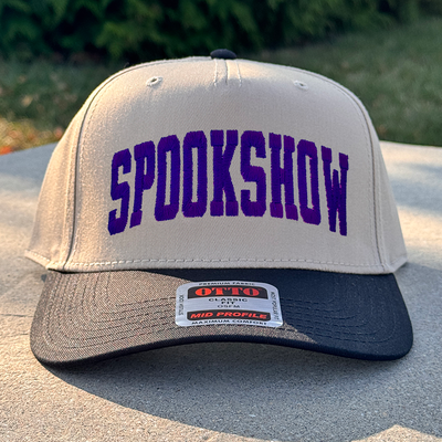 Halloween Embroidered Canvas Trucker Hat - Spookshow
