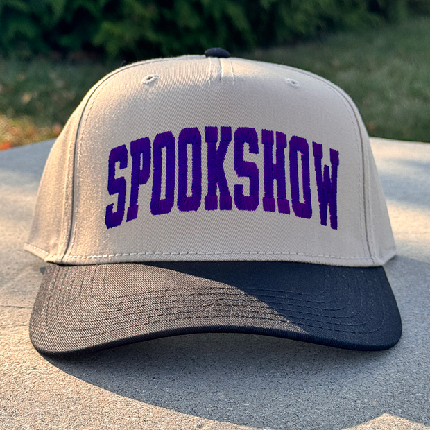 Halloween Embroidered Canvas Trucker Hat - Spookshow
