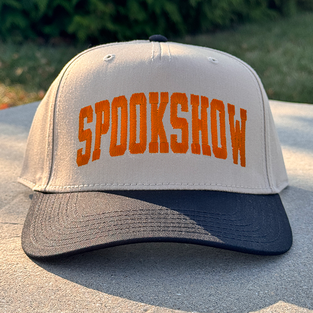 Halloween Embroidered Canvas Trucker Hat - Spookshow