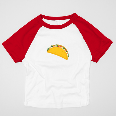 Taco Shirt Boobs - Baby Doll Adult Tee
