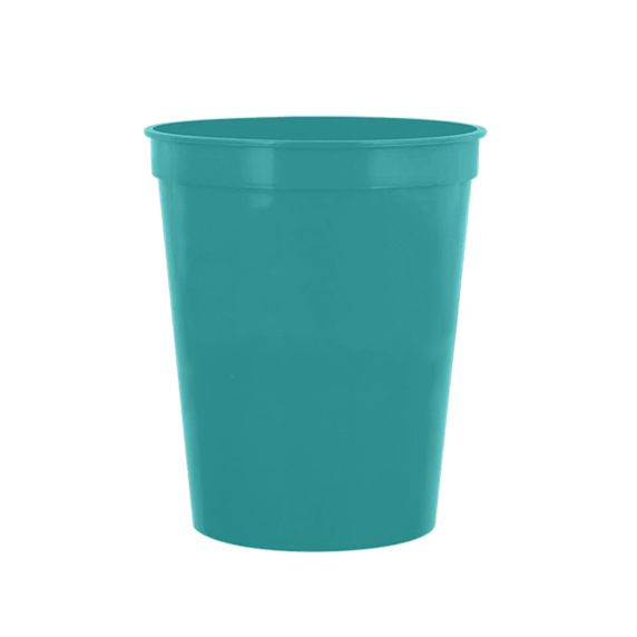 One Color, Single Side Print - 16 oz Plastic Cups