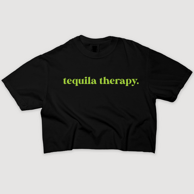 Tequila Shirt Therapy - Cropped