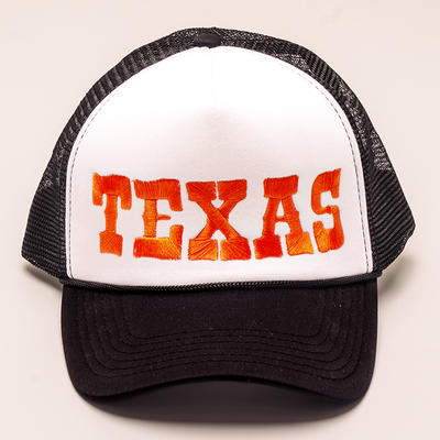 Texas Embroidered Trucker Hat - Texas Western