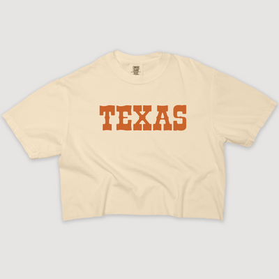 Texas Shirt Cropped - Texas Western