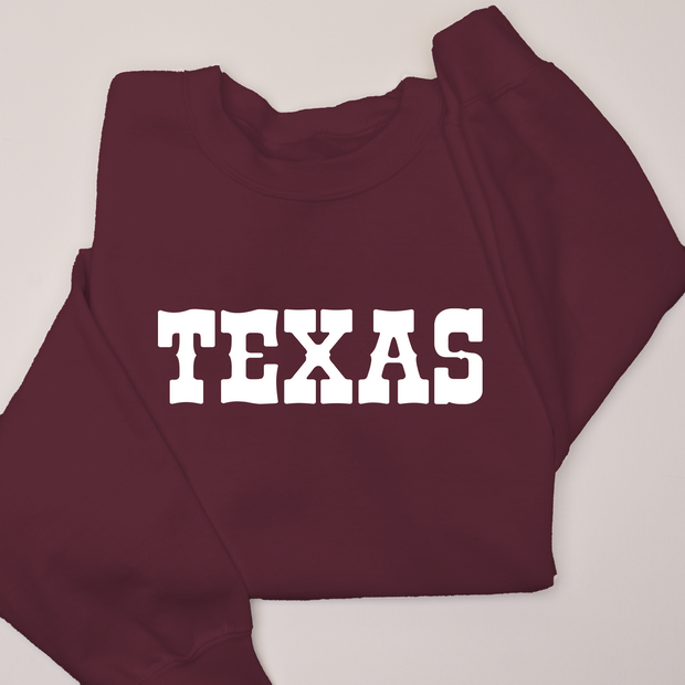 Texas Shirt Sweatshirt - Texas Western