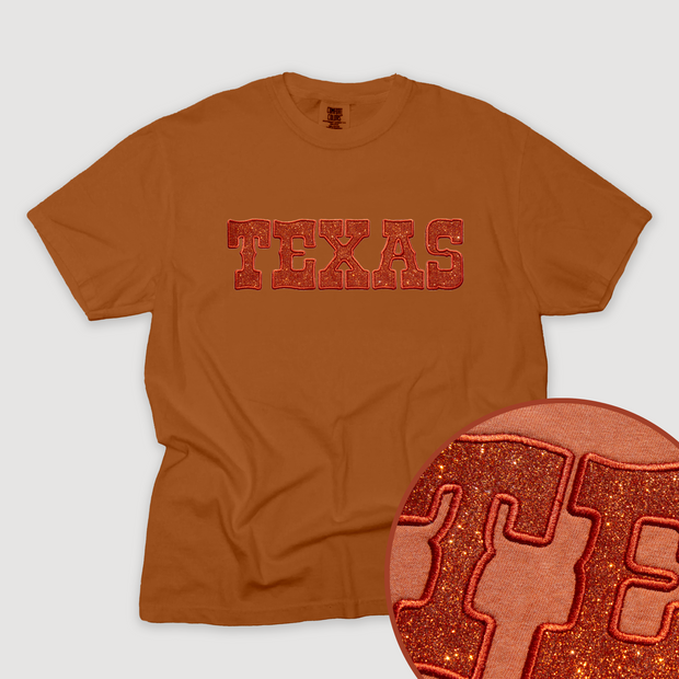 Texas Shirt Glitter - Texas Western