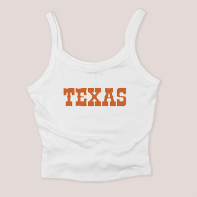Texas Shirt Micro Rib Tank - Texas Western