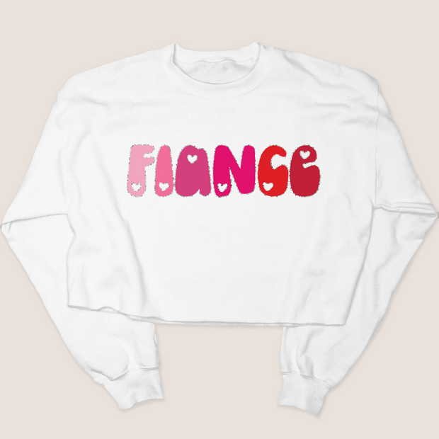 Valentine Fiance - Cropped Sweatshirt
