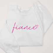 Fiance Heart - Valentines Day -  Sweatshirt
