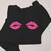 Glitter Lips Chest - Valentines Day - Sweatshirt