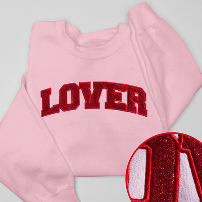 Lover - Valentines Glitter - Sweatshirt