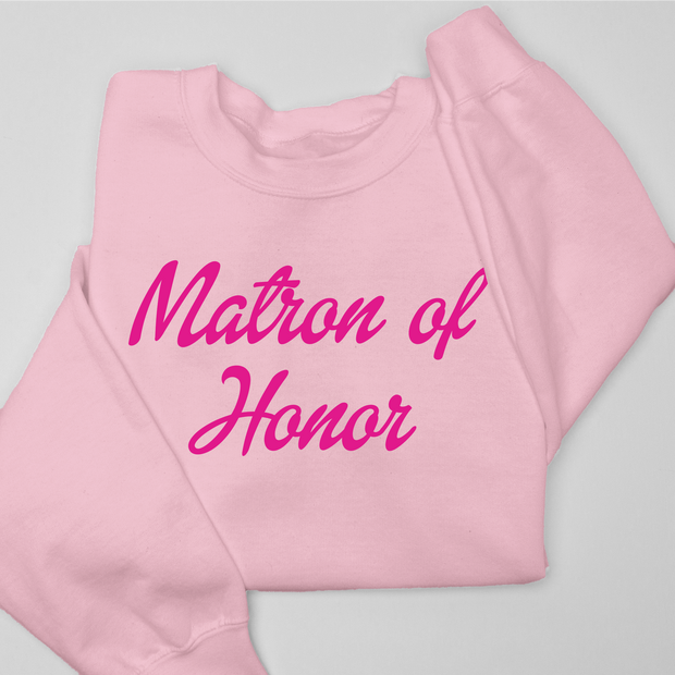 Doll Matron of Honor - Valentines Day -  Sweatshirt