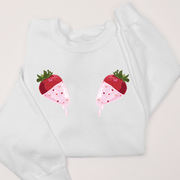 Strawberry Valentine Chest -  Sweatshirt