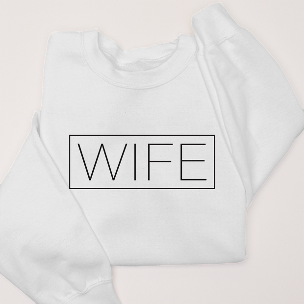 Wife Boxy Design - Sweatshirt