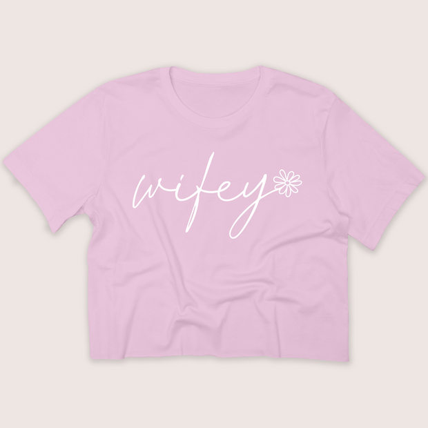 Wife Shirt - Wifey Floral