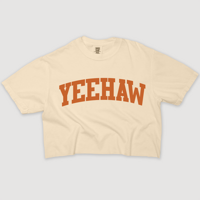 Texas Shirt Cropped - Yeehaw University