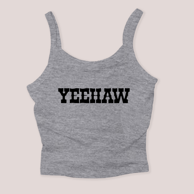 Texas Shirt Micro Rib Tank - Yeehaw Western