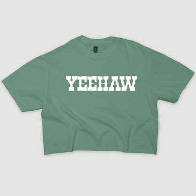 Texas Shirt Cropped - Yeehaw Western