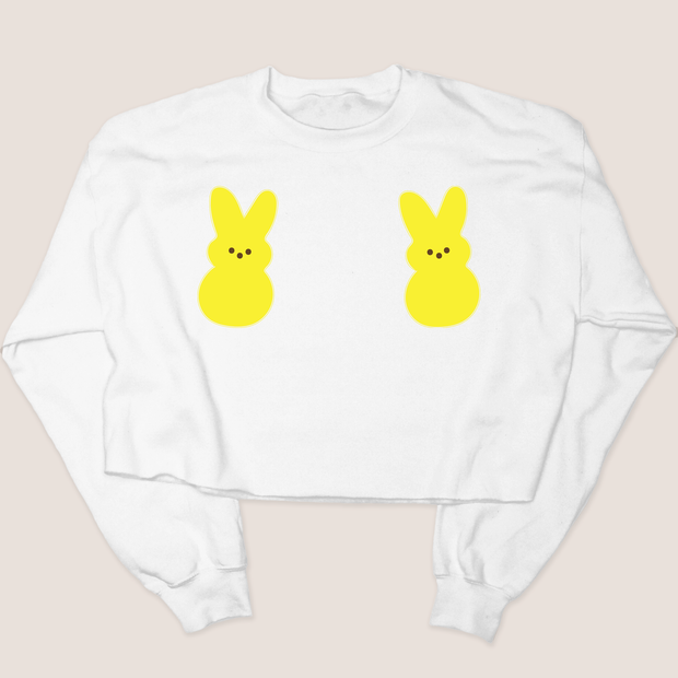 Peep Boobs - Spring - Cropped Sweatshirt
