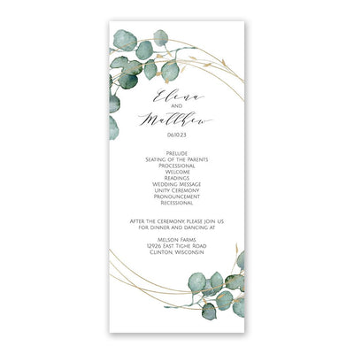 Wedding Programs