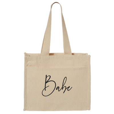Tote Bags: Babe