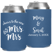 Wedding 172 - Cheers To The New Mr & Mrs - Foam Can