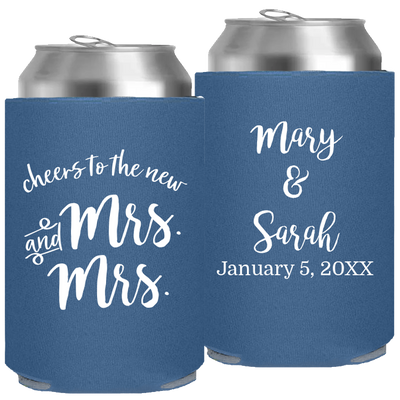 Wedding 172 - Cheers To The New Mrs & Mrs - Foam Can