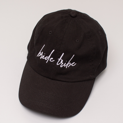 Bride Tribe Hat - Black