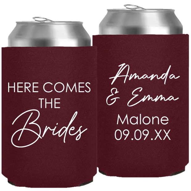 Wedding 168 - Here Comes The Brides - Neoprene Can