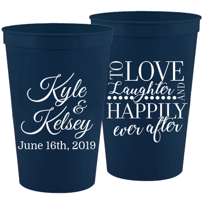 Plastic wedding outlet tumblers