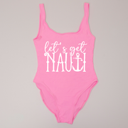 Let's Get Nauti - One Piece Swimsuit