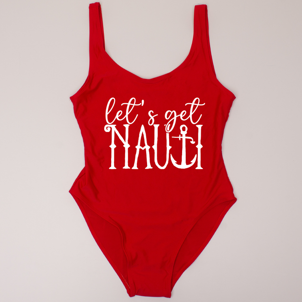 Let's Get Nauti - One Piece Swimsuit