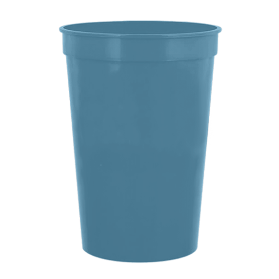 One Color, Double Side Print - 16 oz Plastic Cups